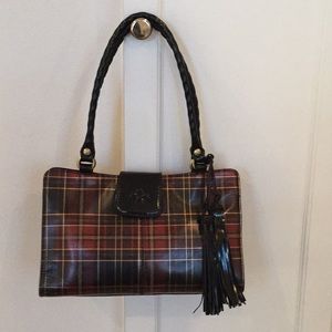 Patricia Nash Tartan Plaid Tote Bag